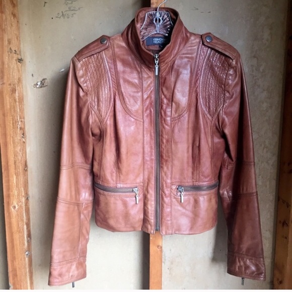 Kenneth Cole genuine leather jacket - Picture 1 of 3
